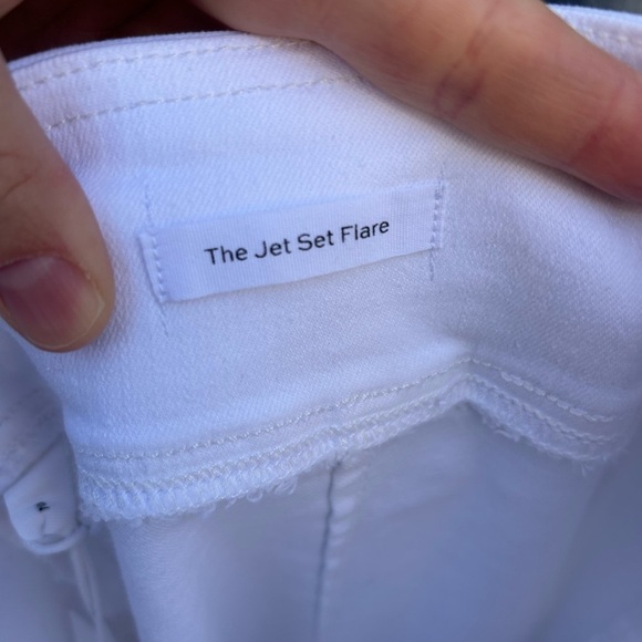 Frame White Jet Set Flare, BNWT, size 2 (Waist 30-34) - Picture 15 of 15